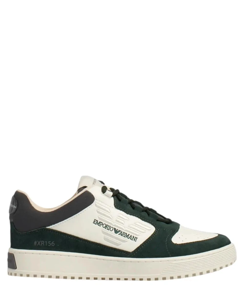 Sneakers con Logo Aquila Laterale