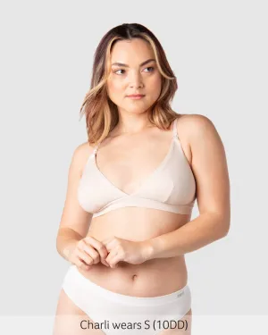 Solace Triangle Nursing Bra - Oat