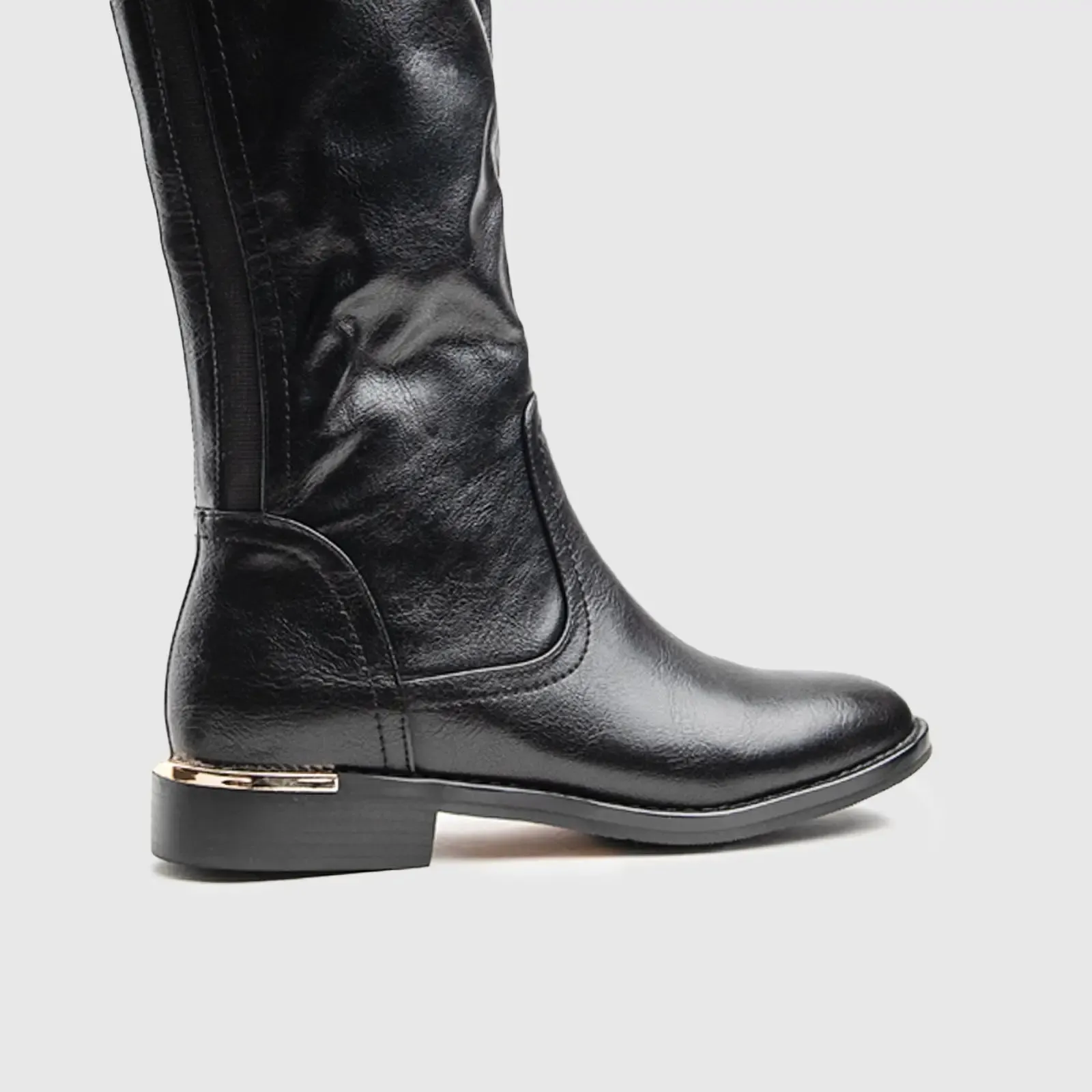 Statement Rider Boot Black Car027