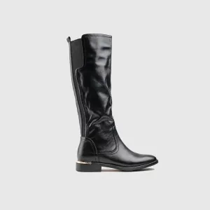 Statement Rider Boot Black Car027
