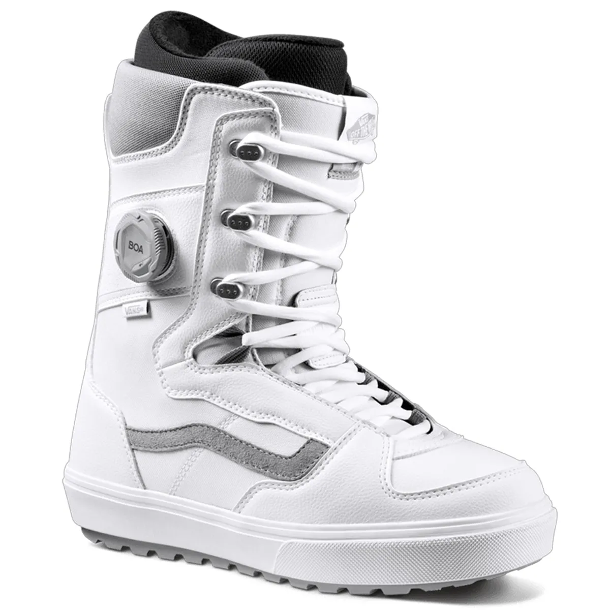 Vans Invado OG Snowboard Boots - White/Grey