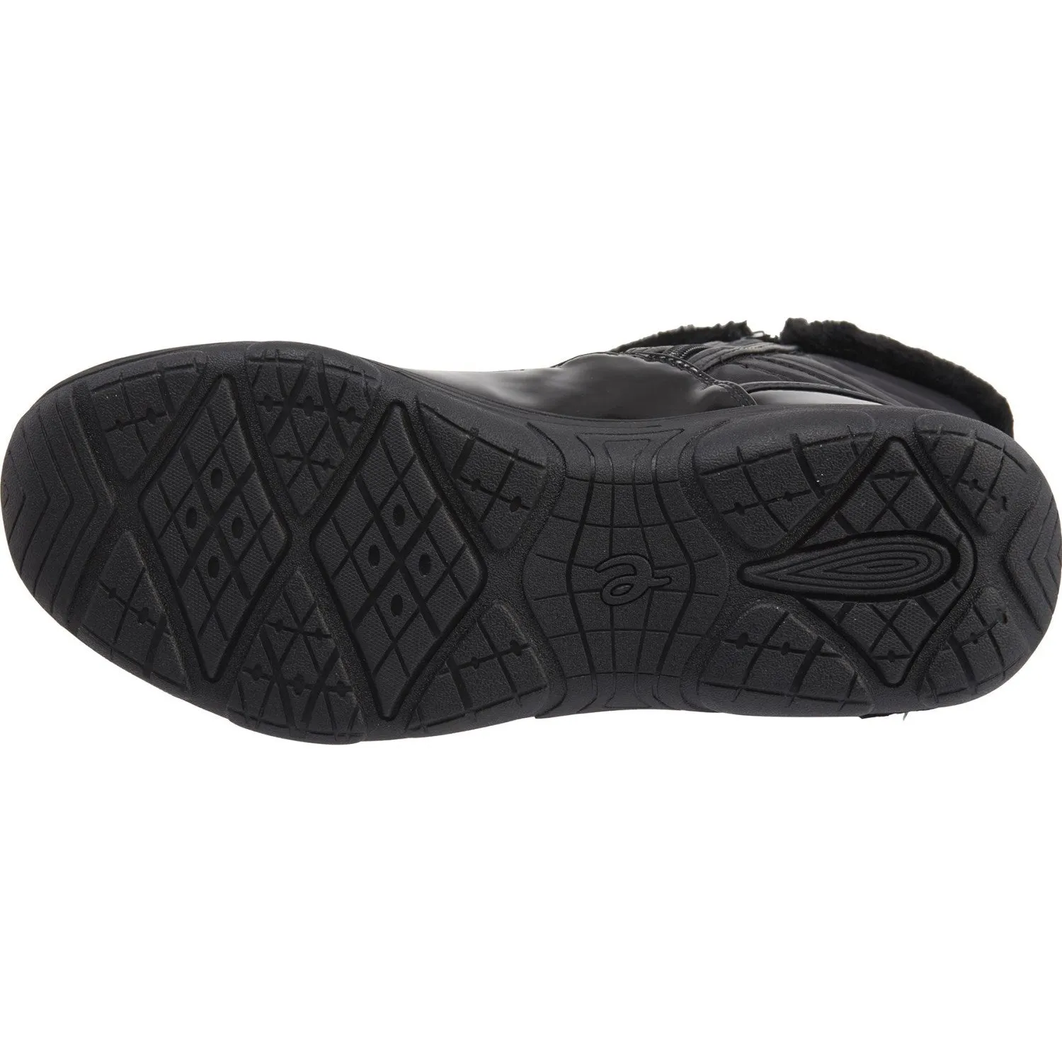 Vixon2 Black Fabric Easy Spirit Mid Winter Boots