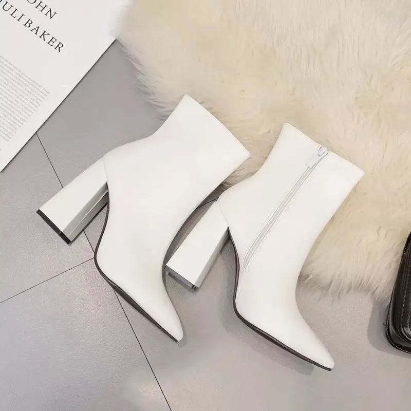 Winter Ankle Zip Boots