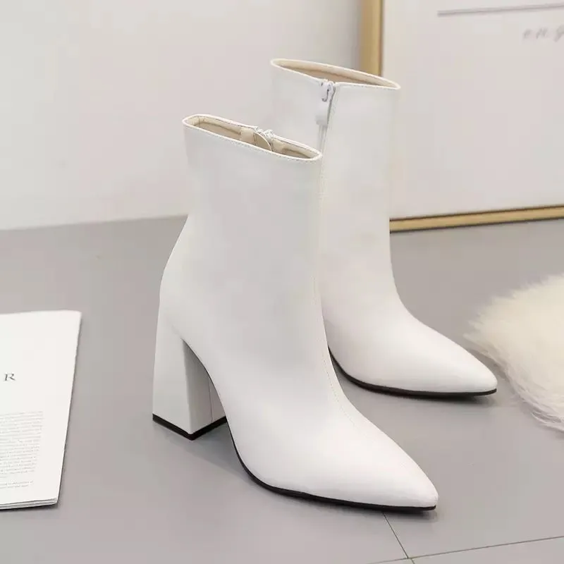 Winter Ankle Zip Boots